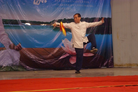 杨式太极名家赵幼斌