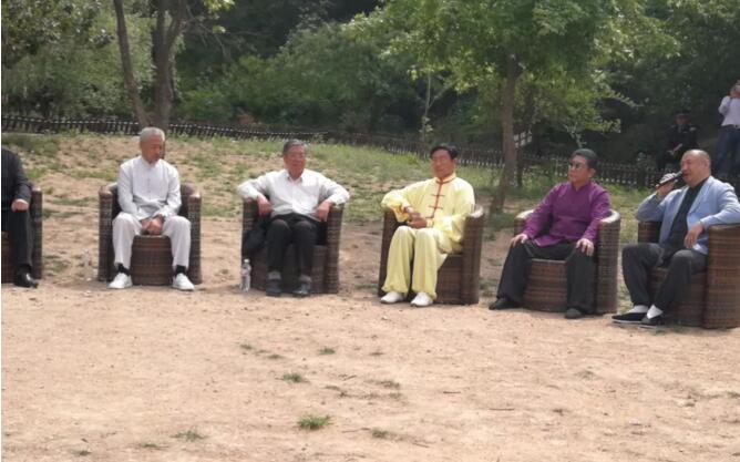 日照太极文化论坛名家对话演武活动现场
