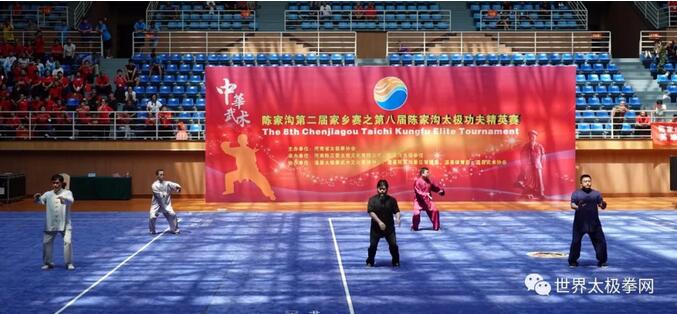 陈家沟及陈正雷太极体系传人演示太极