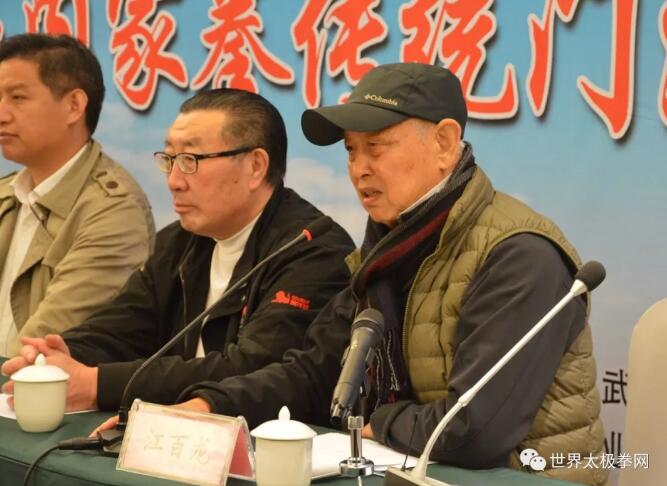 江百龙在峰会讲话