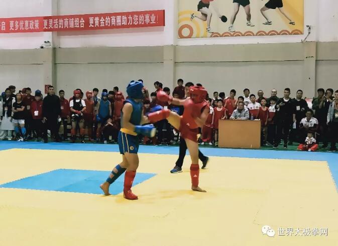 少年散手搏击比赛