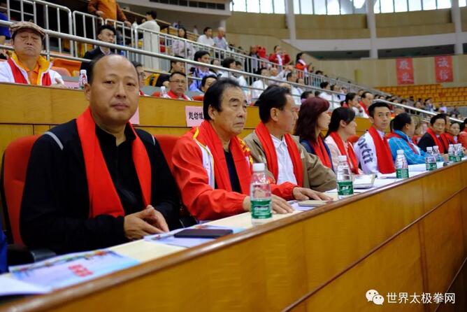 参加活动的武术名家、嘉宾