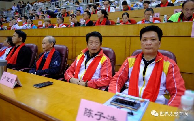 参加活动的武术名家、嘉宾