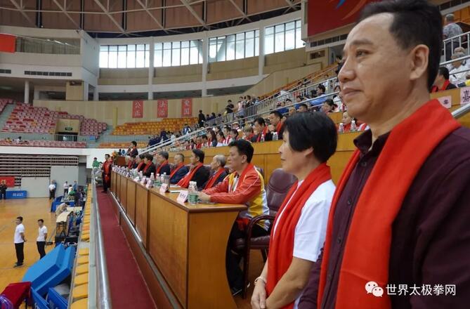 参加活动的武术名家、嘉宾