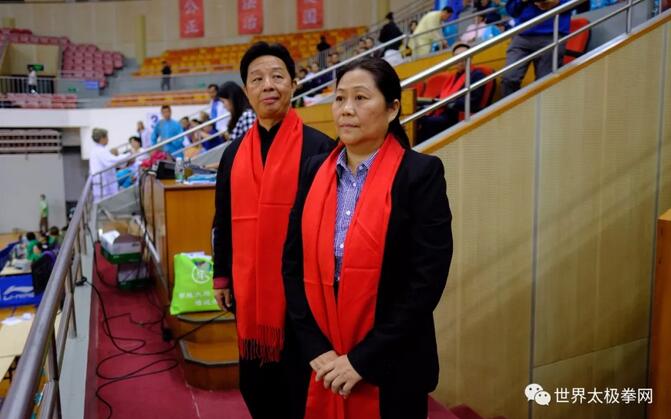 参加活动的武术名家、嘉宾