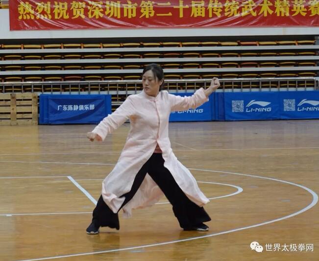 陈娟老师表演陈式太极拳