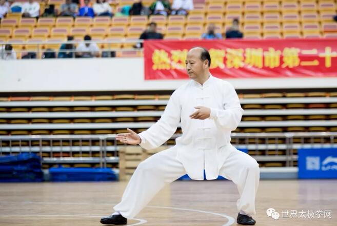 杨合发老师表演陈式太极拳
