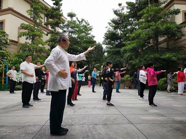 本期太极拳养生精彩瞬间