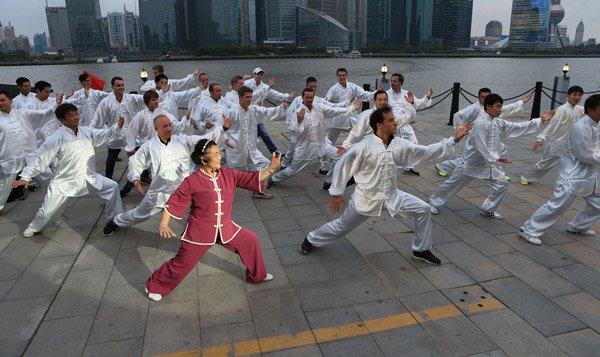 WTCC车手学打太极拳