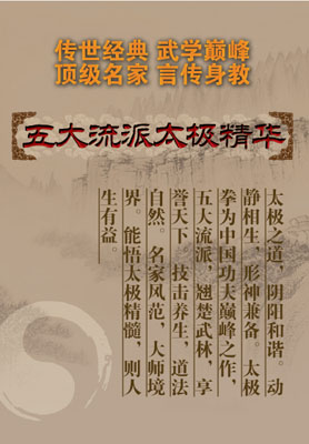五大流派太极精华合订(10DVD)