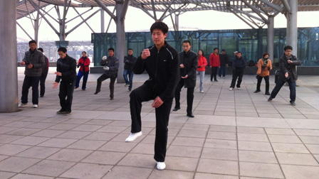 练习太极拳