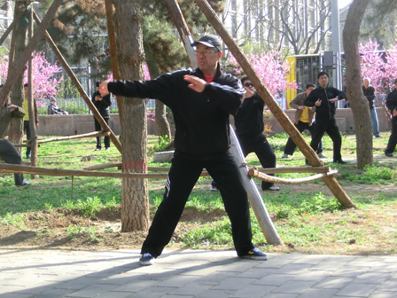 田秋茂授拳(1)