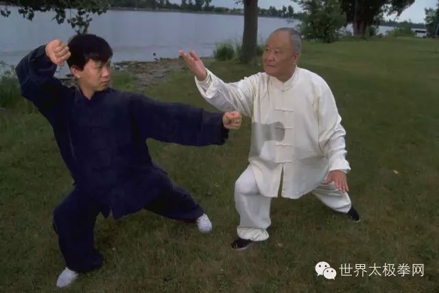 杨军与爷爷杨振铎
