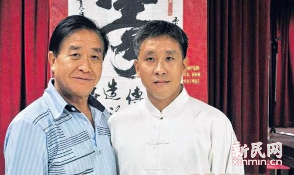 朱天才(左)与朱向前(右)