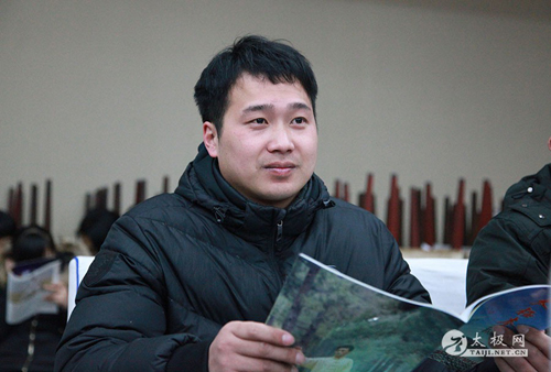 拳师代表苏州朱老虎太极拳馆馆长朱峰