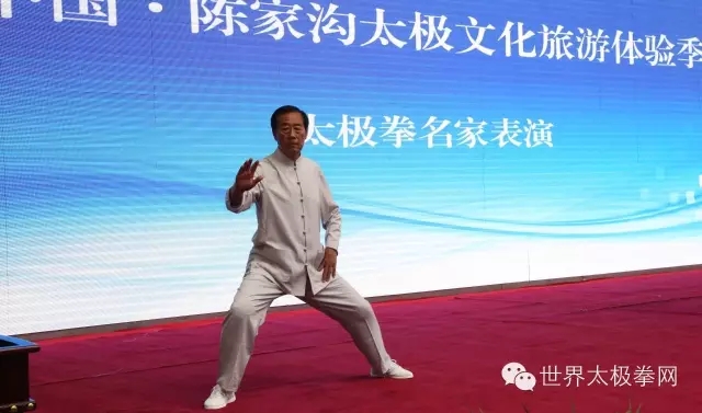 王西安表演陈式太极拳
