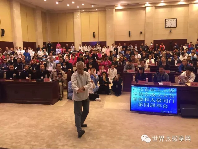 梅墨生先生演示吴式太极拳
