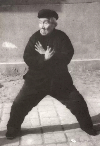 (太极名家洪均生拳势)