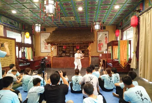 陈炳老师表演陈氏太极拳精典套路