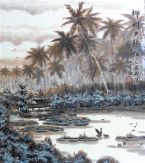 范小羽绘画作品