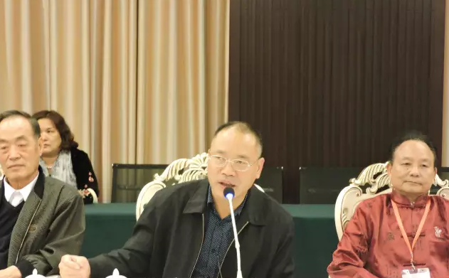论坛上刘洪耀讲话