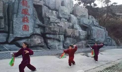 参与表演的除了多位习练太极拳多年的中年人外,还有不少是不到30岁的年轻人