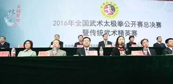 (2016年全国武术太极拳公开赛)