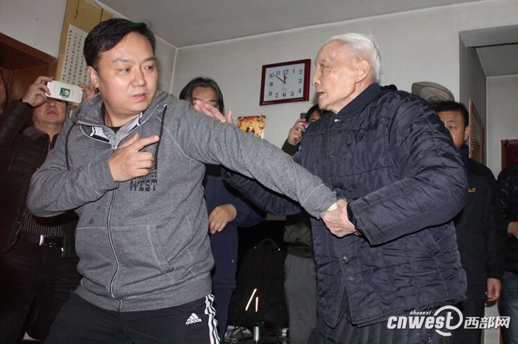 陕西省武术协会看望“老拳师”