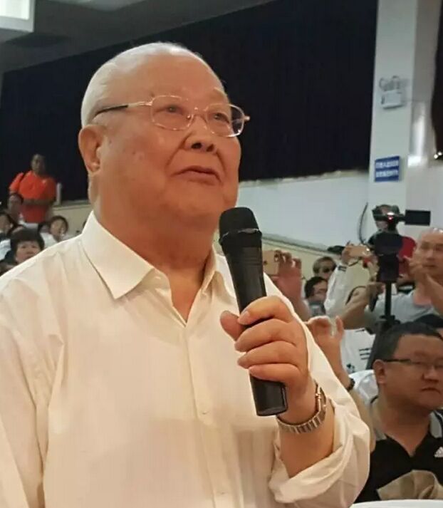 杨振铎先生宣布全国杨式太极拳峰会开幕