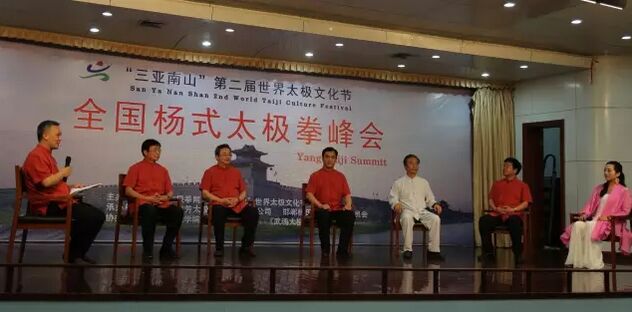 杨式太极拳对话