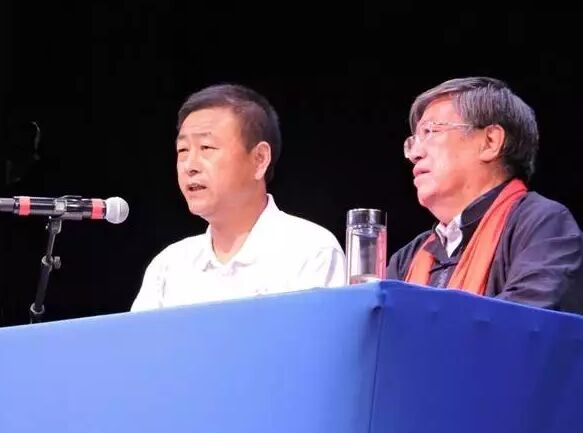 陕西英才国术研究会理事长王建民讲学练太极拳的体会