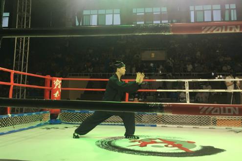 武当弟子陈思睿应邀助阵《战太极》功夫王争霸赛
