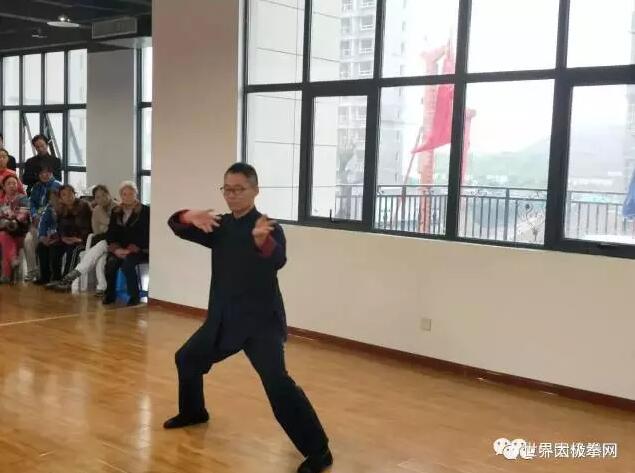 职永成表演陈式太极拳