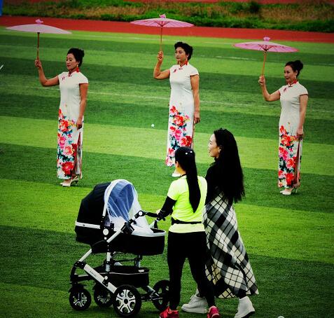 游客观光