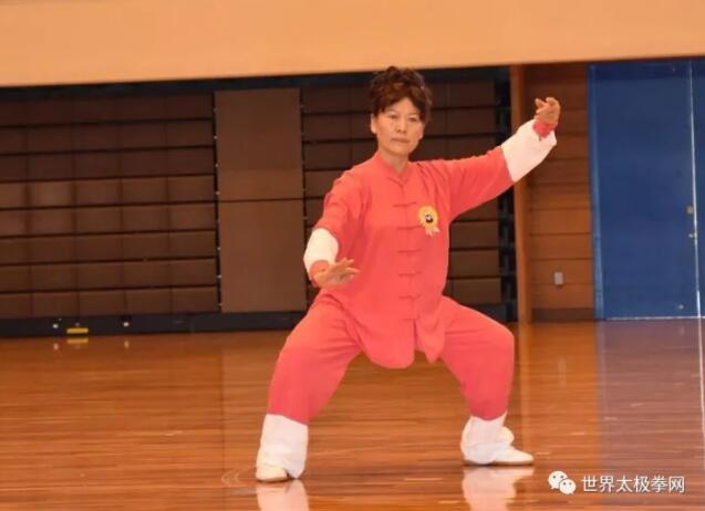 中国代表团刘玉屏老师表演陈式太极拳