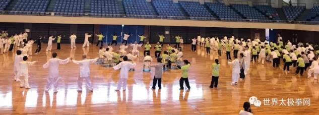 日本代表表演的轮椅太极拳独具特色