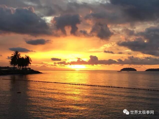 沙巴落日海岸