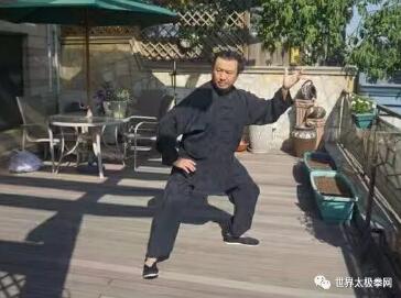 作者练拳