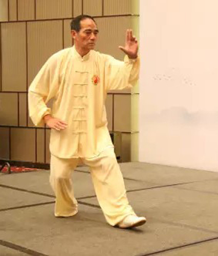 孙氏武学传人霍培林演示太极