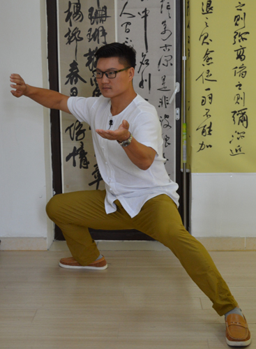 采访中孙武拳式