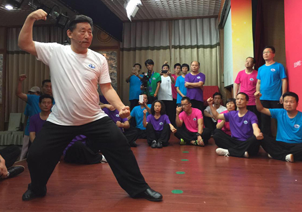 陈小旺授拳