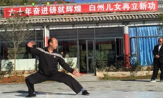 杨合发先生在大理进行名家演示